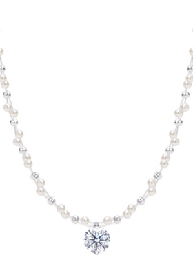 OUBIYABI欧比雅比浮光悬浮项链耳钉戒指人鱼之泪锁骨链礼物衣橱