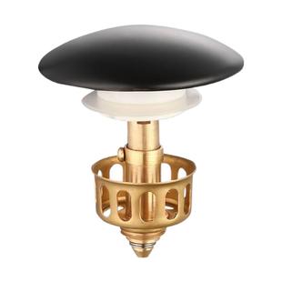 陶瓷面盆漏水塞子洗手盆弹跳芯防臭按压式下水器洗脸盆池通用配件