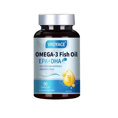 美国进口品牌鱼油软胶囊高含量omega3EPA心脑眼同补成人DHA保健品