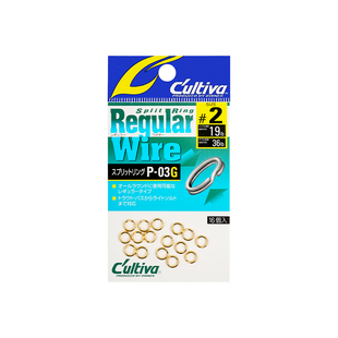 OWNER欧纳路亚圈P-03G日本原装金色双圈转环72813铁板假饵连接环