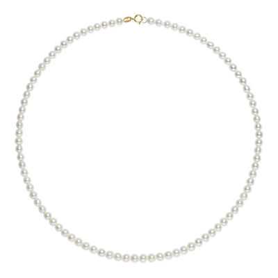 京润云语18K金淡水珍珠项链女