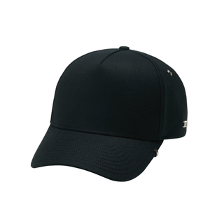 D8D B03 简约黑色春夏男女棒球帽 5080帽型 高顶硬顶 大头围 帽子