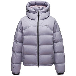 坦博尔25冬季新款羽绒服女装短款连帽 保暖面包服外套TB5560302A