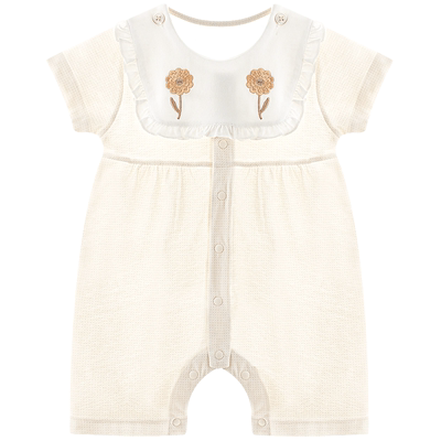 娃丽比短袖爬服纯棉夏季薄款透气