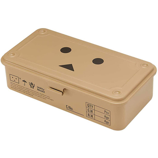 日本TRUSCO联名Danbo纸盒铅笔文具盒钢制工具盒收纳盒阿楞纸箱人