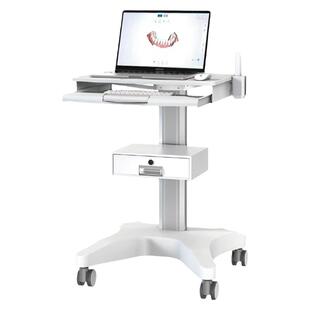 LM牙科口扫推车医疗台车口腔扫描仪诊所小推车边柜带抽屉频泰先临