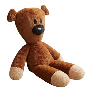 狄高原创正品憨豆先生的泰迪熊同款小憨豆熊公仔玩偶毛绒礼物玩具