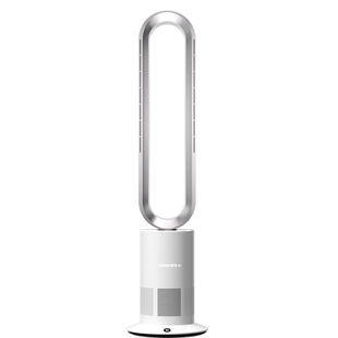 新款格库无叶风扇电风扇落地扇静音家用空气净化循环台式冷暖两用