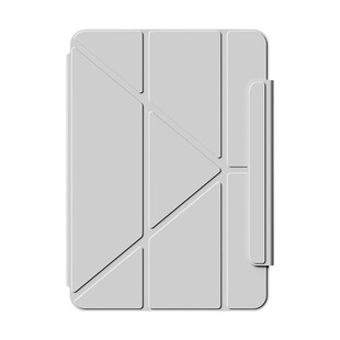 平板保护壳2025新款iPadpro11寸air6/4保护套10代8适用苹果7磁吸拆分3Y带笔槽10.5亚克力10.2防弯摔13寸无笔