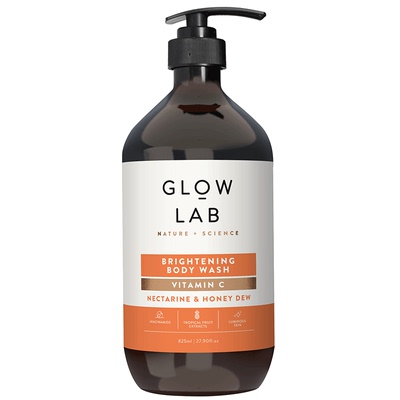 Glow Lab新西兰进口高含量VC烟酰胺嫩白提亮沐浴露825ml