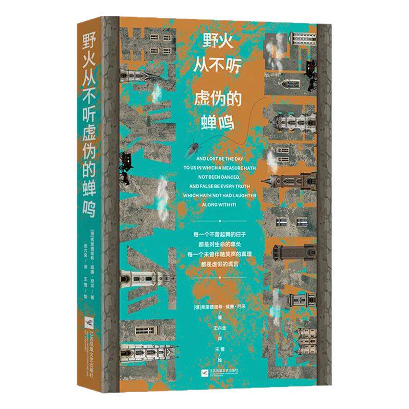 【赠透卡书签】后浪正版现货 野火从不听虚伪的蝉鸣 尼采哲学格言短句集漫画 趣味生日礼物书反内耗反焦虑精神治愈书籍