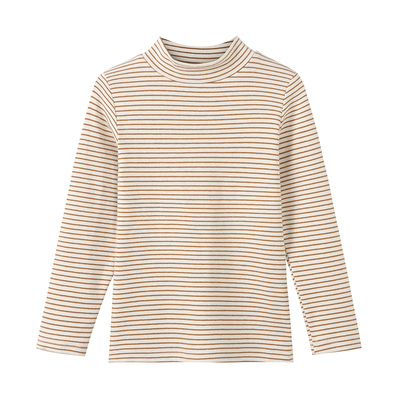 a类儿童中领打底衫秋冬纯棉内搭