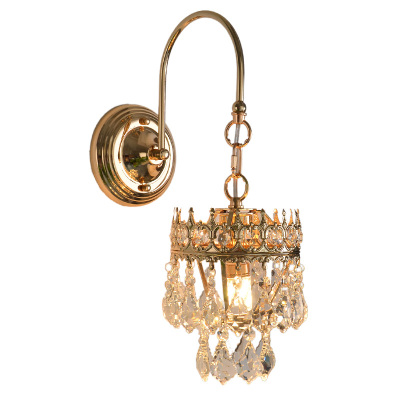 水晶卧室客厅背景墙欧式