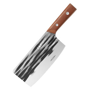 王麻子切肉刀超快锋利厨房专用菜刀家用商用手工锻打斩切两用刀具