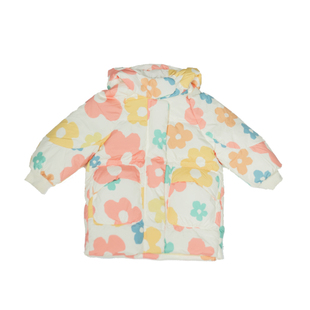 鸭鸭儿童羽绒服女童中长款2025新款女孩保暖加厚时尚宝宝冬装外套