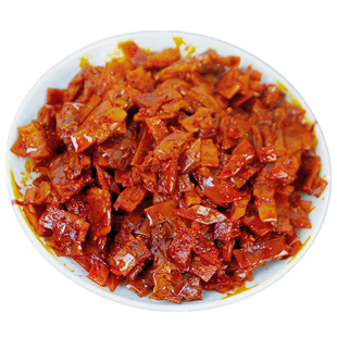 湖北通城特产麦市干子香辣碎碎豆干卤味手磨小包装豆腐干休闲零食