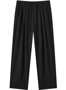gxgjeans男装  多色简约垂顺通勤宽松直筒休闲长裤男裤 26夏新品