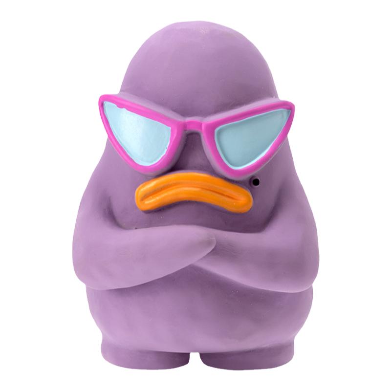QMONSTER泥塑乳胶发声耐咬狗玩具