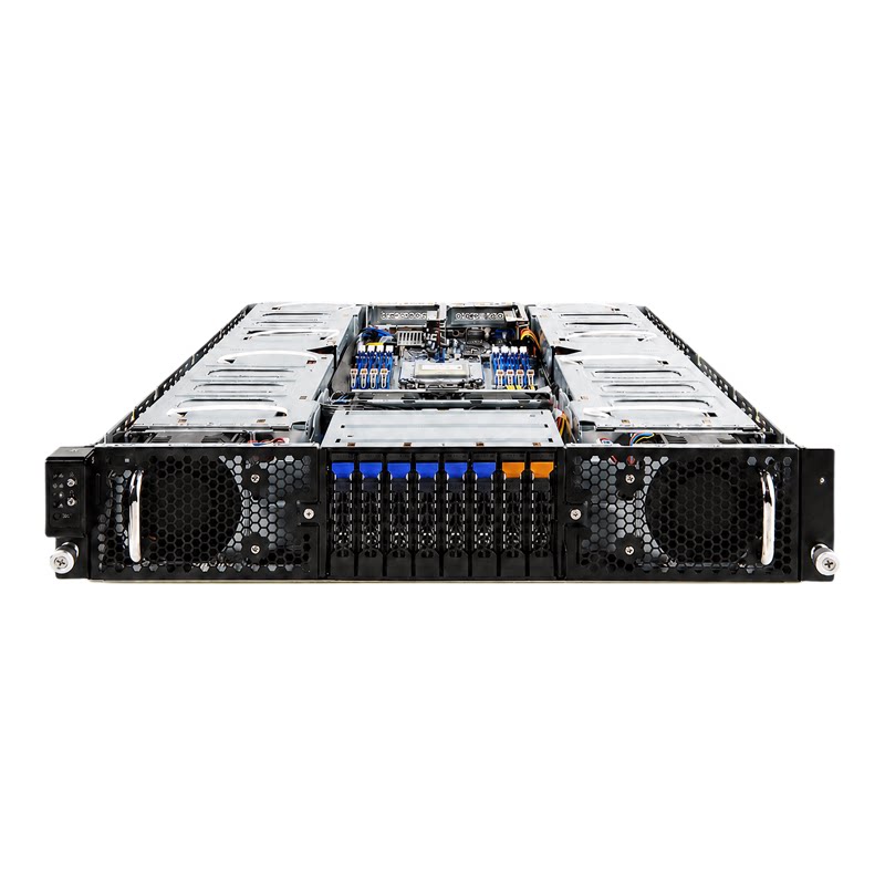 技嘉G292-Z20 准系统AI算力服务器主机支持RTX3090/4090/V100GPU