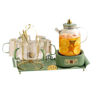 杯子套装喝水杯家用客厅茶壶杯子水壶茶杯高硼硅玻璃杯待客茶具