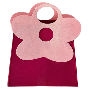 备婚清单~伴娘伴手礼盒子伴娘高级感毛毡手提袋结婚订婚送宾客