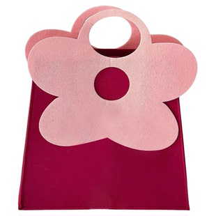 备婚清单~伴娘伴手礼盒子伴娘高级感毛毡手提袋结婚订婚送宾客