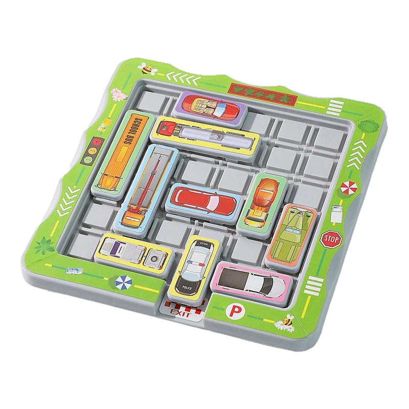 幼儿园玩具赛车突围解题闯关玩具