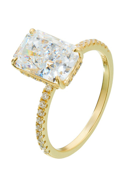 925银冰花切高碳钻轻奢戒指