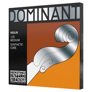 奥地利Thomastik Dominant多米南特小提琴弦135B135成人儿童单弦E