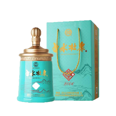 白水杜康2L52度礼盒装纯粮食白酒