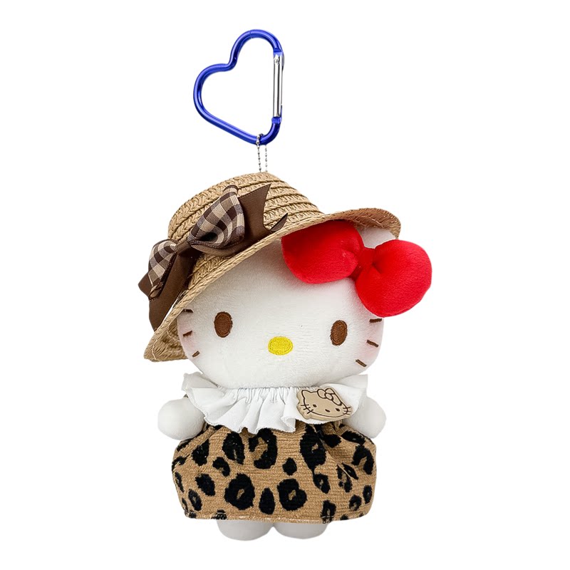 【正版】豹纹HelloKitty包包挂件