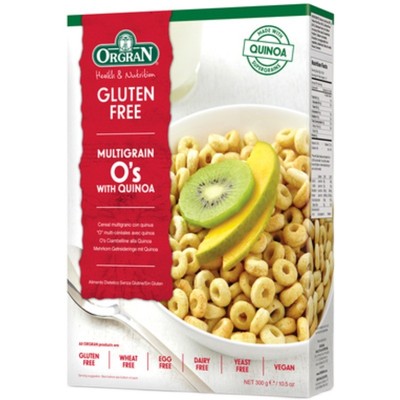 进口orgran无麸质纯素食藜麦早餐