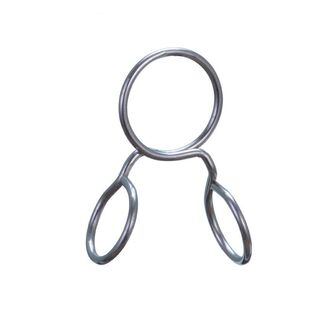 户外晾衣架防风扣304不锈钢卡扣防滑挂钩32圆管晒衣固定器配件