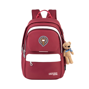 牛津大学小学生书包女三到六年级护脊减负双肩包四五年级女孩轻便