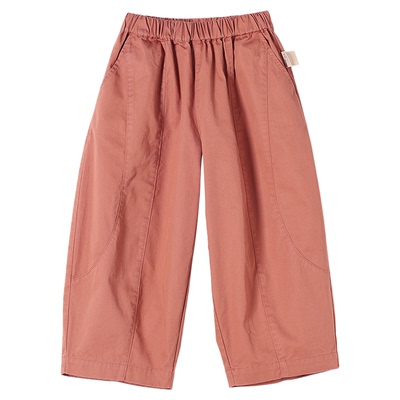 允儿妈女童春季百搭气球裤休闲裤