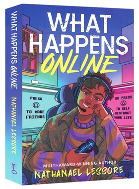 What Happens Online 网上发生了什么 青少年喜剧成长小说 英语课外读物 章节书 英文原版进口儿童图书