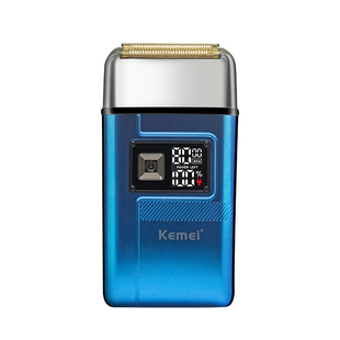 科美kemei油头推剪双头往复式电动剃须胡刀发廊推白光头理发神器