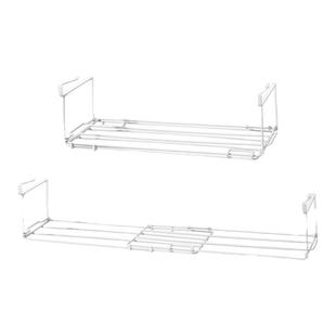 可伸缩鞋柜收纳架省空间双层鞋托下挂篮置物架家用鞋架分层隔板