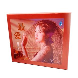 阿梨粤 最爱 正版高品质hifi试音碟发烧天碟 24K金蝶CD碟片粤语歌