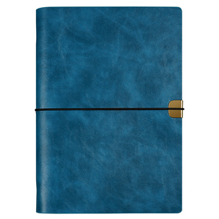 手账本复古旅行记事本活页笔记本文具小随身TN创意手帐本少女心小清新简约ins风文艺学生日记本可定制logo