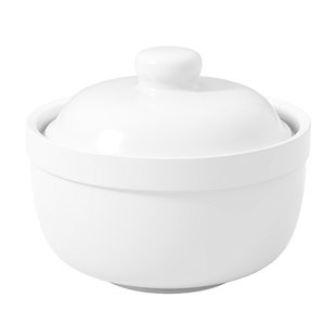 瓦罐炖盅家用隔水炖小蒸盅陶瓷带盖食品级一人份汤罐蒸鸡蛋羹炖罐