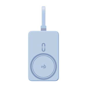 罗马仕磁吸充电宝15W适用苹果16Pro15小巧便携10000毫安30W双向快充3C认证Qi2.0官方旗舰店正品移动电源