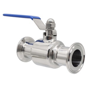 304/316L不锈钢卫生食品级快装球阀Q81F卡箍卡盘式对夹直通阀门