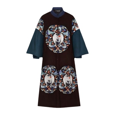 复刻版重工刺绣清代服饰宫廷