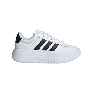 adidas阿迪达斯女子GRAND COURT厚底运动网球鞋小白鞋IE1092