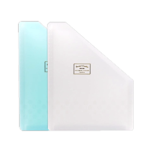 日本KOKUYO国誉可立式风琴文件夹多层清新学生用手风琴包都市印象透明资料册收纳盒塑料手提卷子试卷收纳袋