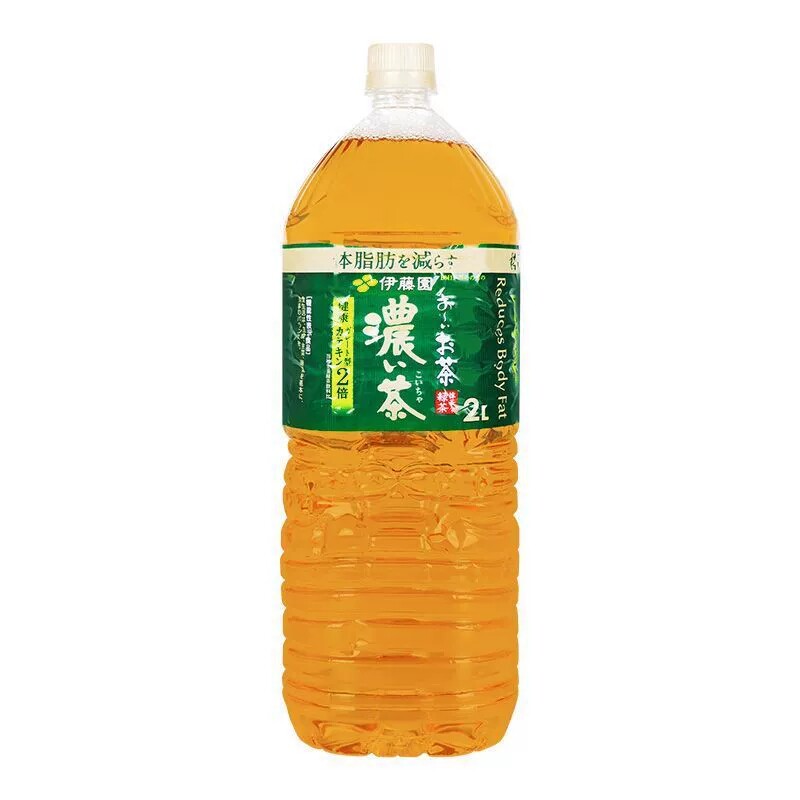 日本进口ITOEN伊藤园大麦/茉莉花茶大瓶茶饮料2L*6瓶装