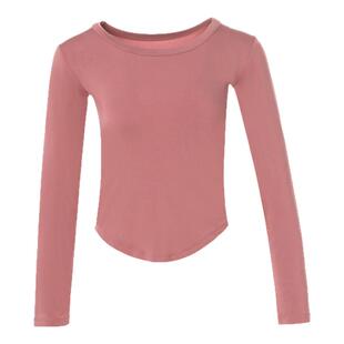 新款练功服女上衣现代舞修身中国古典舞舞蹈服夏季形体艺考跳舞服