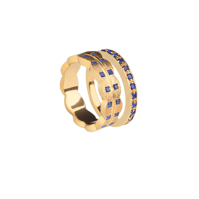 PDRRipple系列叠戴一体式戒指