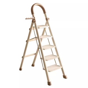 多功能折叠家用梯子晾衣架两用梯步步高室内便携式加宽人字梯爬梯